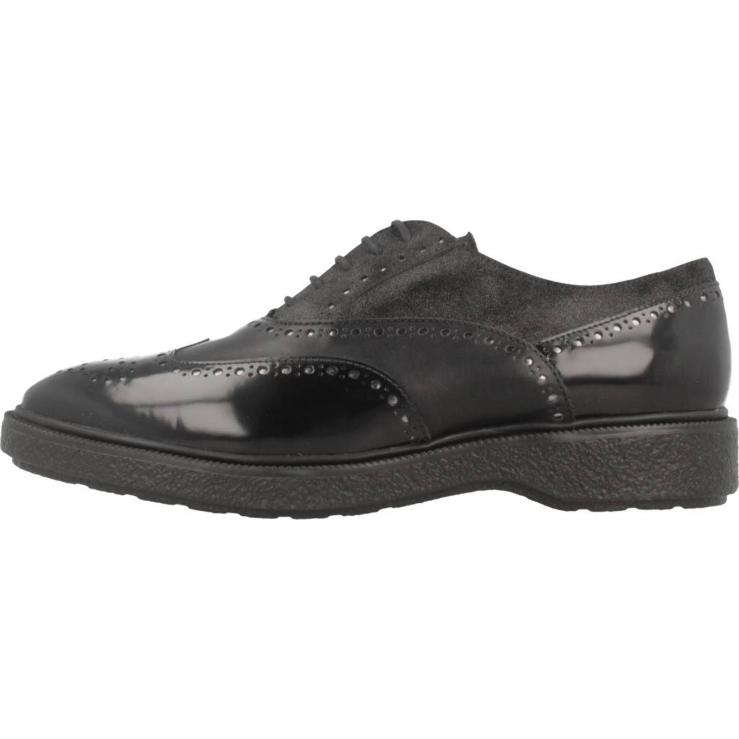 Bluchers Mujer de la marca GEOX  modelo D PRESTYN NEGRO