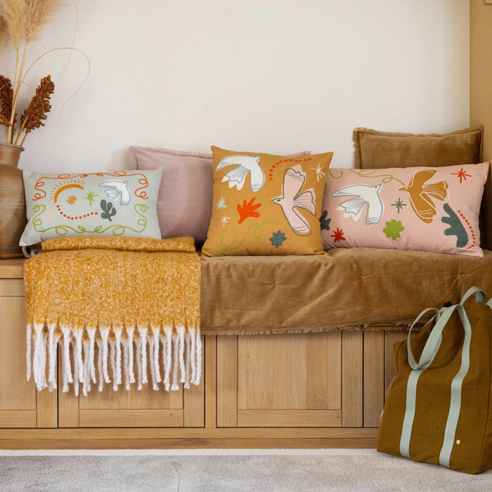 Coussin brodé Anka