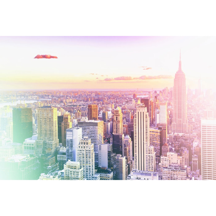 Tableau new york pastel Tableau alu Dibond