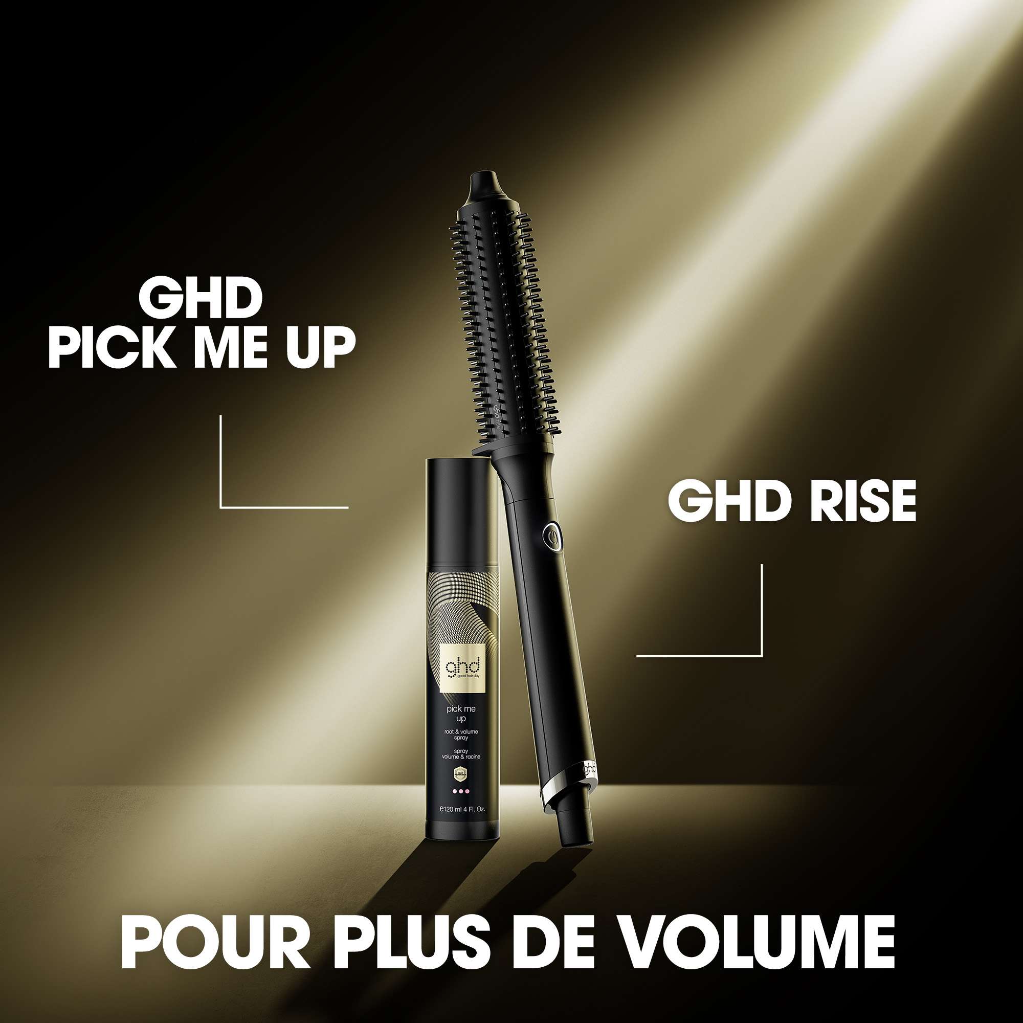 Brosse chauffante volume ghd rise™