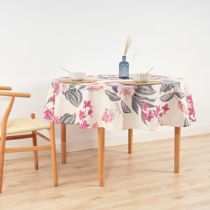 Nappe ronde en résine anti-taches 0120-246