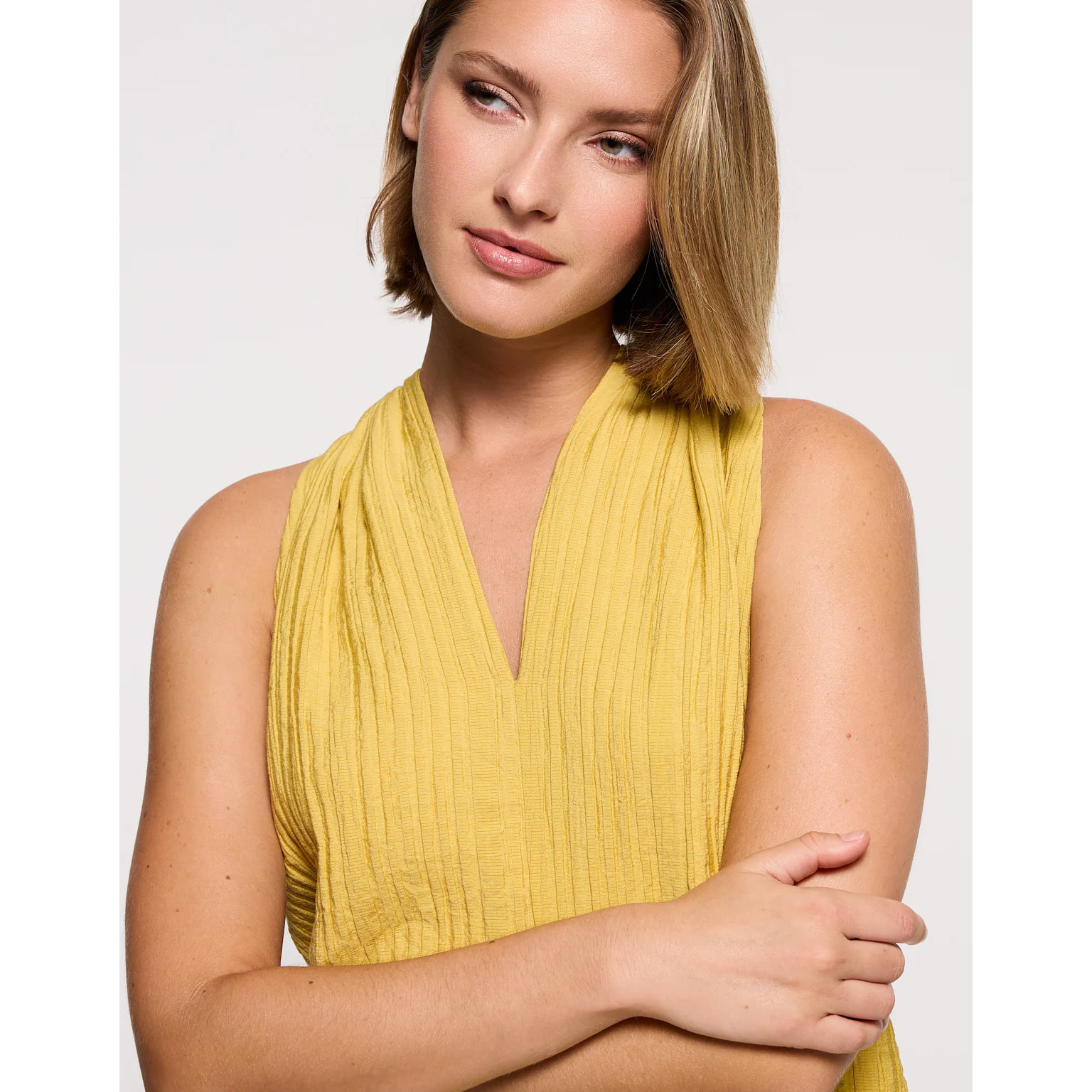 Blusa Tirantes Mostaza - Samira