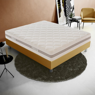 Materasso 100x190 Molle insacchettate e memory foam 9 Zone differenziate Altezza 22 cm