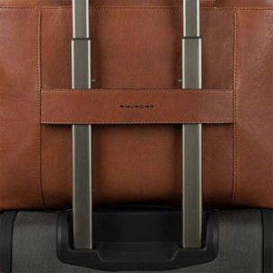 Piquadro Borsa sottile porta pc 15, espandibile