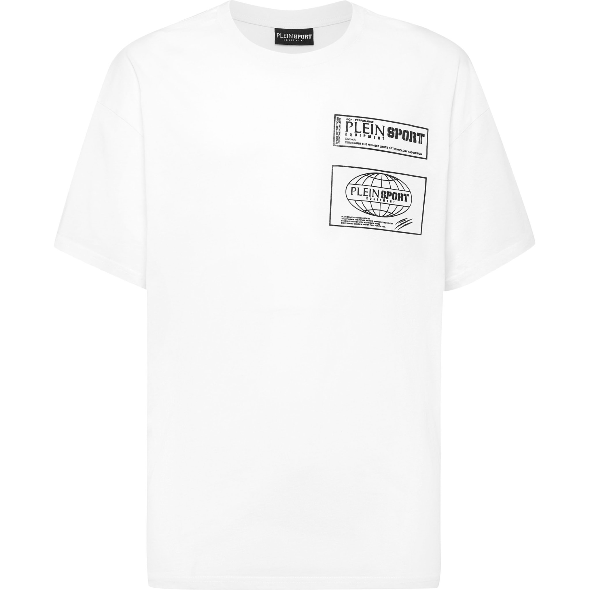 PLEIN SPORT Camiseta Cuello Redondo Ss