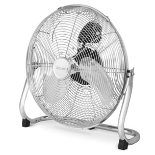 Ventilador En Metal, 3 Velocidades, 3 Aspas, Diseño Retro.