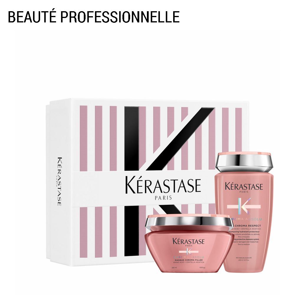 Chroma Absolu - Coffret Bain Chroma Respect 250 ml + Masque Chroma Filler 200 ml