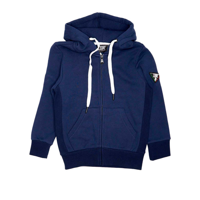 Felpa pesante con cappuccio e zip da bambino Heavy Basic