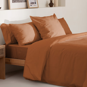 Taie d'oreiller ocre