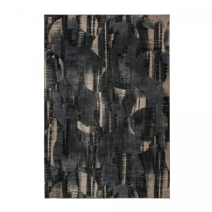 Tapis salon et chambre tissé en PET motif abstrait VAPA