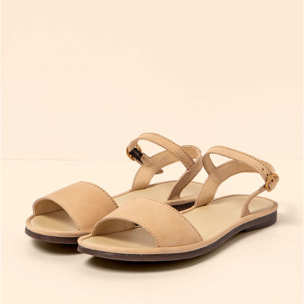Sandalias N5693 NOBUCK LAVADO CREAM / TULIP color Cream