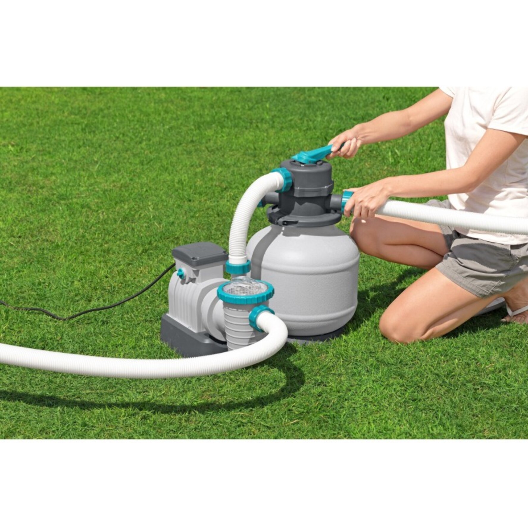 Bestway Pompe de filtration à sable Bestway® – 8 327 L/h