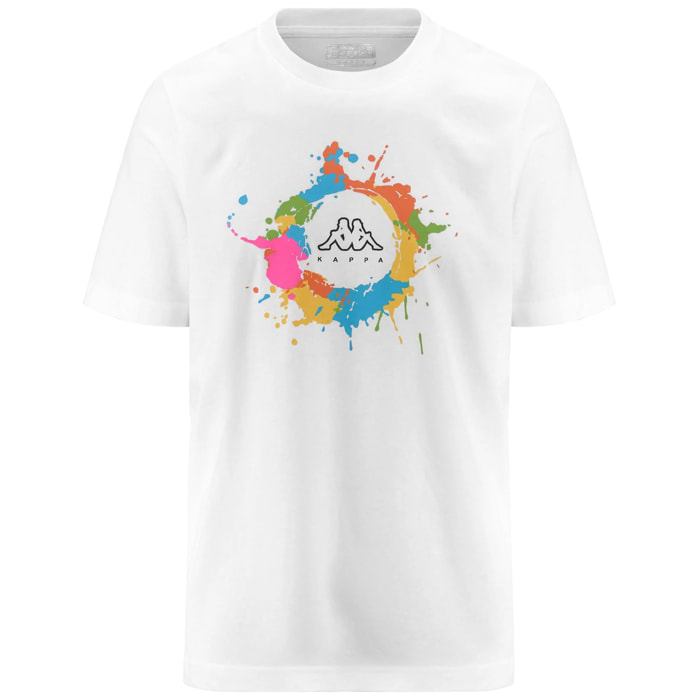 T-Shirts & Top Kappa Uomo LOGO EREMO Bianco