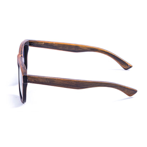 Gafas de sol OCEAN KENEDY - Bambú negro / Polarizada azules
