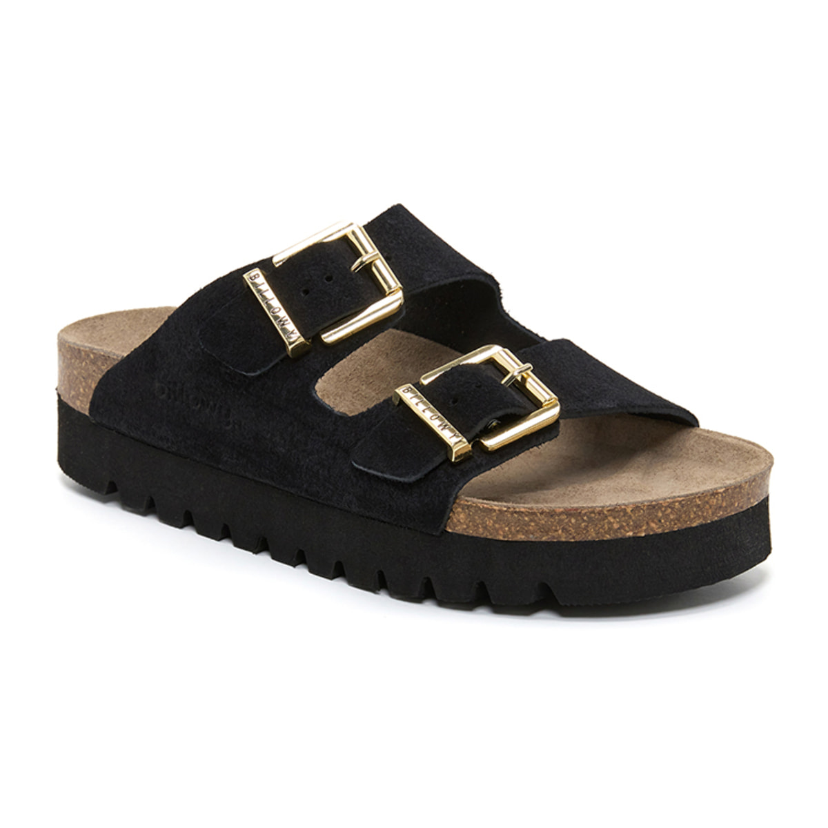 SANDALO CON ZEPPA BILLOWY NERO