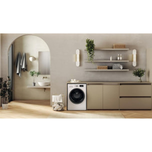 Lave linge séchant hublot WHIRLPOOL FFWDB864489BVFR