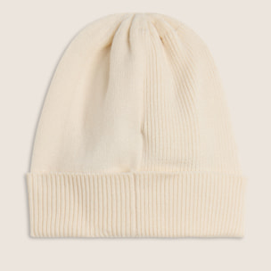 Berretto a coste in filato morbido