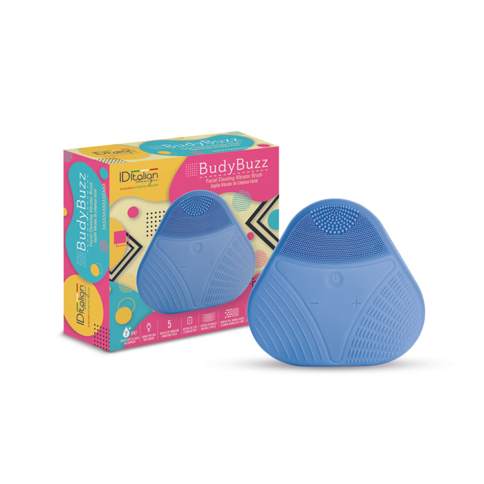 Spazzola per pulizia viso - 1,2 W - blu - 10 cm