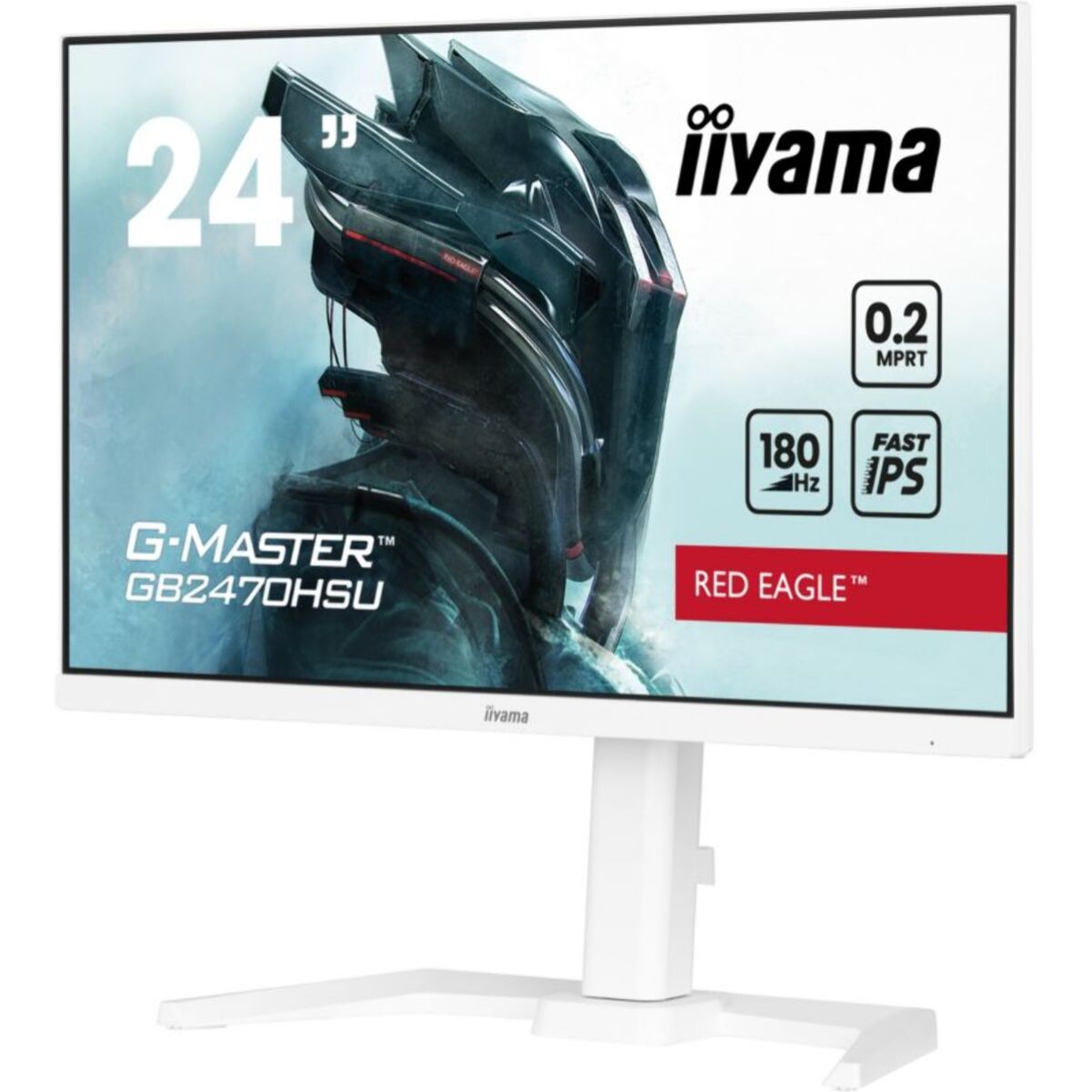 Ecran PC Gamer IIYAMA G-MASTER GB2470HSU-W6 24'' Plat IPS