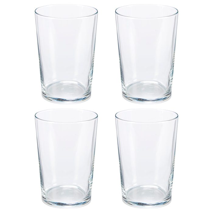 Set 4 vasos bistro maxi 510cc
