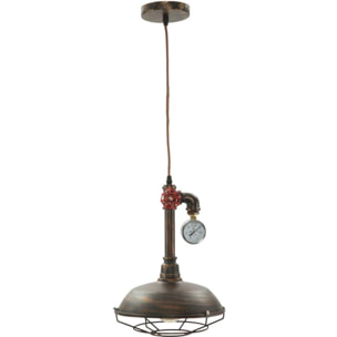 LAMPADARIO MANHATTAN ROUND OFFICINE 55 MULTICOLORE