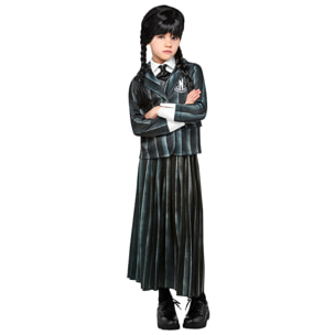 DISFRAZ WEDNESDAY UNIFORME ESCOLAR INF