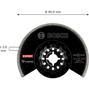 Lame Grout Segment EXPERT ACZ 85 RD4 - BOSCH - 2608902057