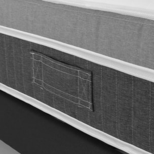 Matelas Élégance, Soutien Ferme, 26 cm, Mémoire de Forme & Mousse Hypersoft HR
