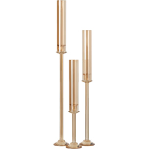 J-Line chandelier - cristal - doré