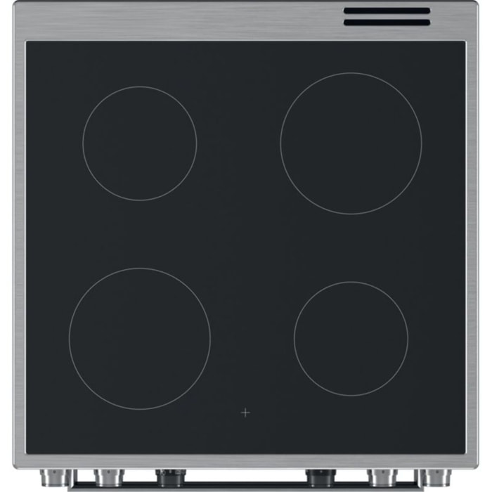 Cuisinière vitrocéramique WHIRLPOOL WS68V8CCX/FR Steam+