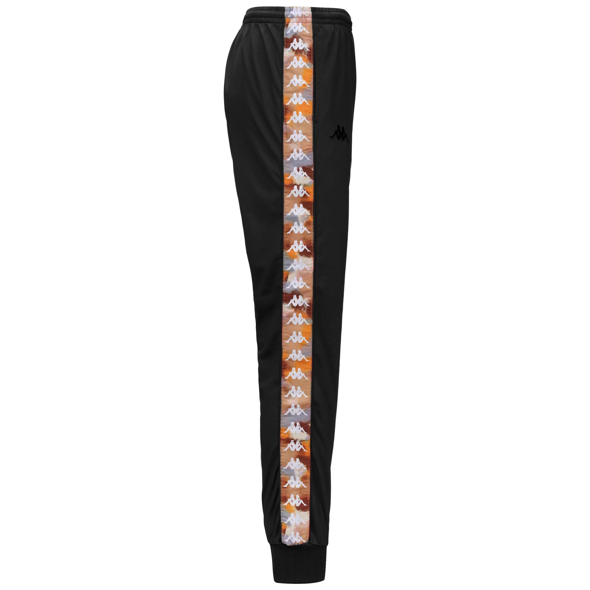 Kappa - Pantaloni Donna Nero - 222 Banda Wrastoria Graphiktape