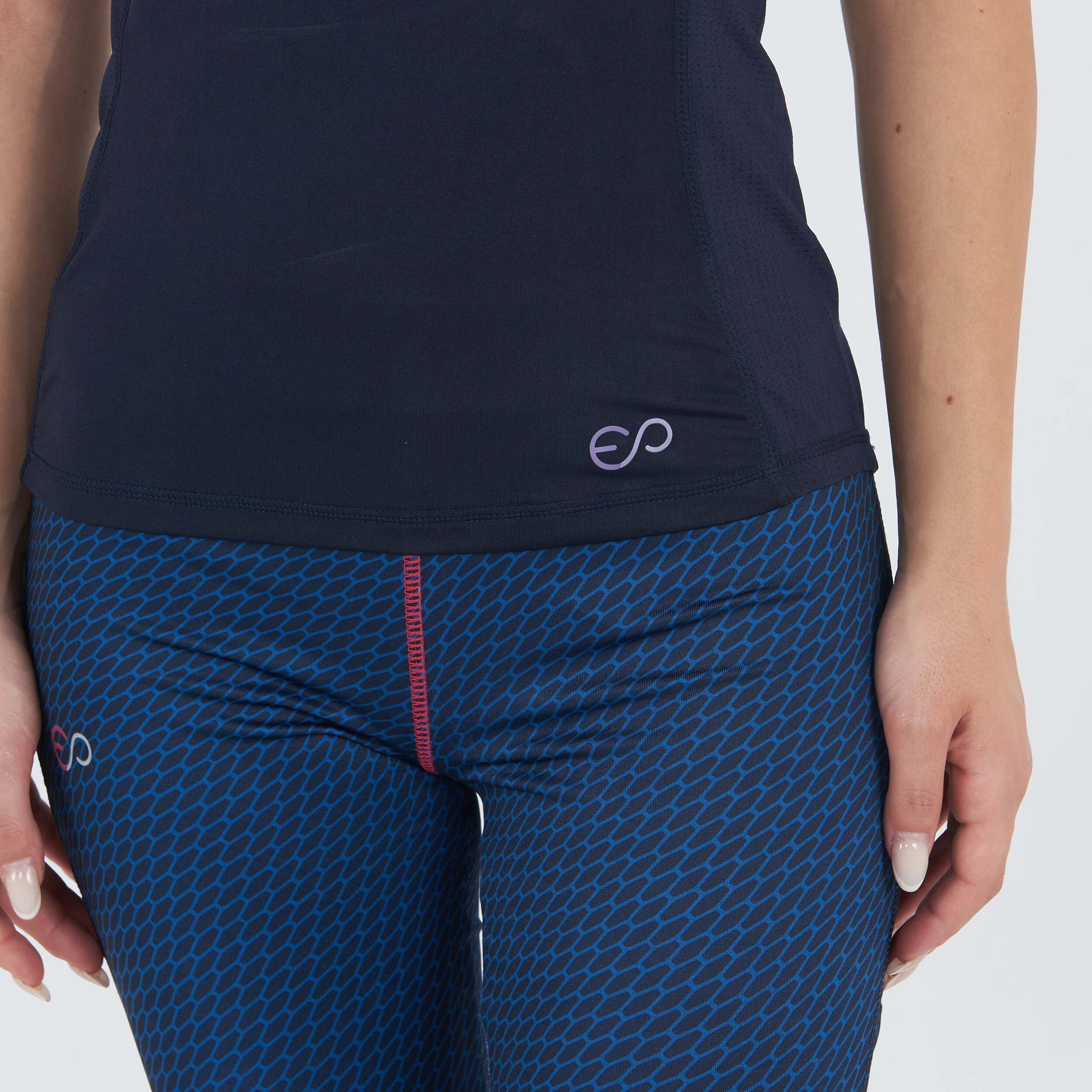 Maglia da allenamento LYAR donna blu