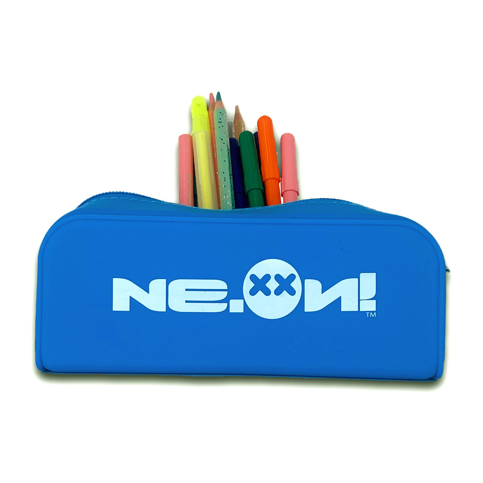 BAULETTO IN SILICONE  NEON BLU FLUO