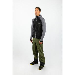 Chaqueta ECOActive Light Insulated Jacket with cap dela marca ECOON - Negro / Gris
