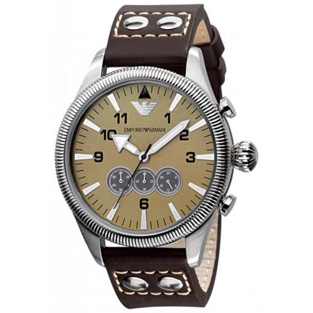 Reloj Armani AR5837 Hombre Analogico Cuarzo con Correa de Piel