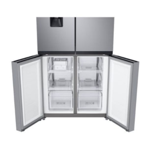 Samsung RF48A401EM9 Frigorifero Side by Side 4 Porte Slim 488L Acciaio Inox