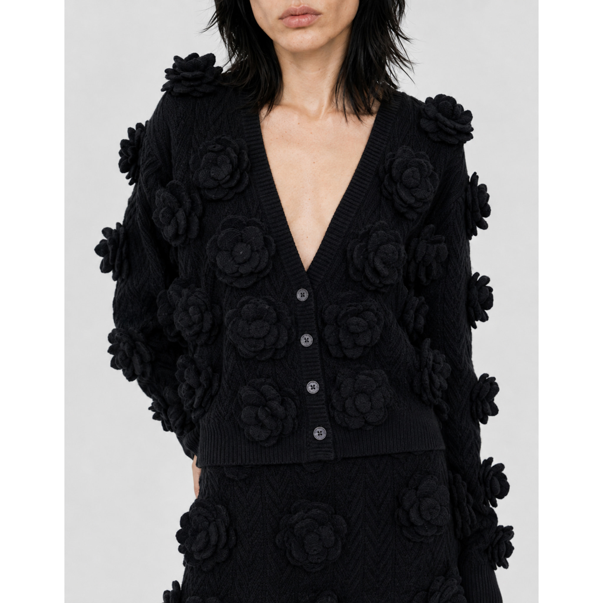 PHILIPP PLEIN Cárdigan corto ROSES