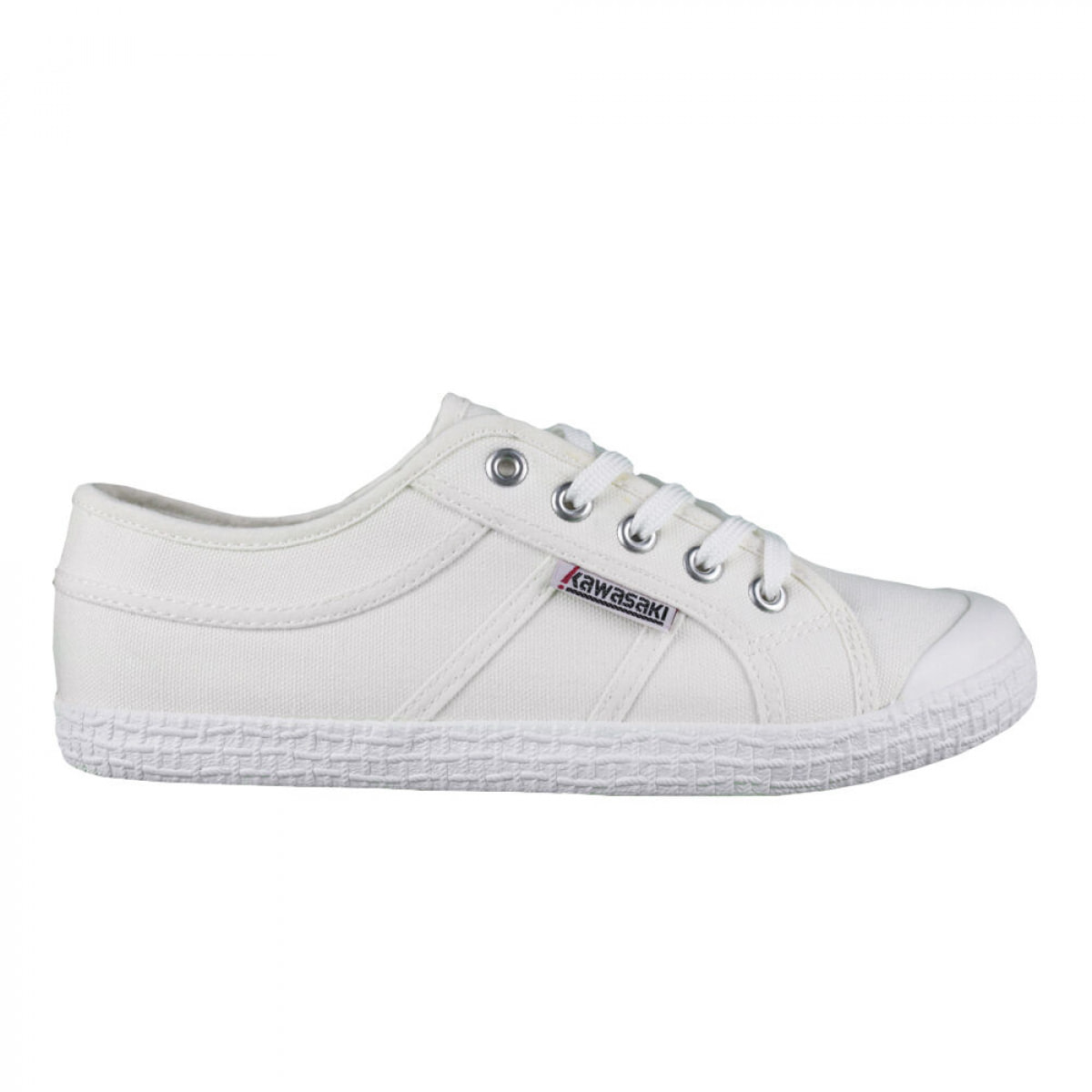 KAWASAKI Tennis Canvas Shoe K202403 1002 White