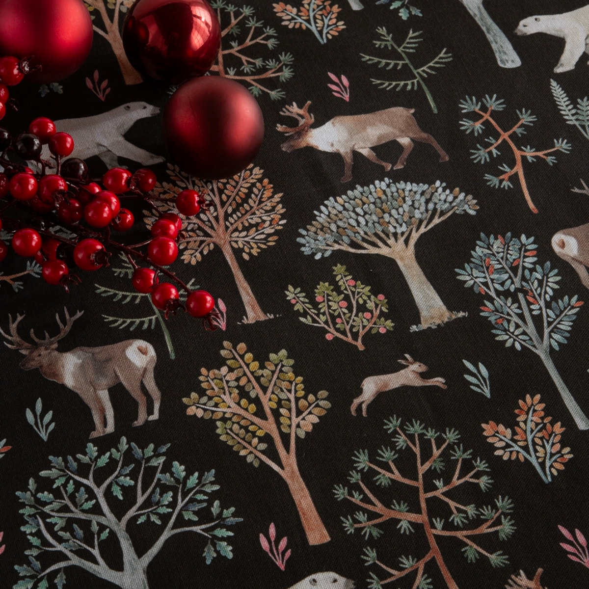 Mantel antimanchas ARTIC BLACK