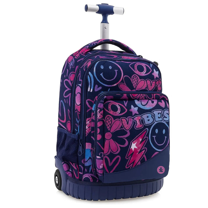 beSmart - ZAINO TROLLEY PREMIUM ORGANIZZATO VIBES