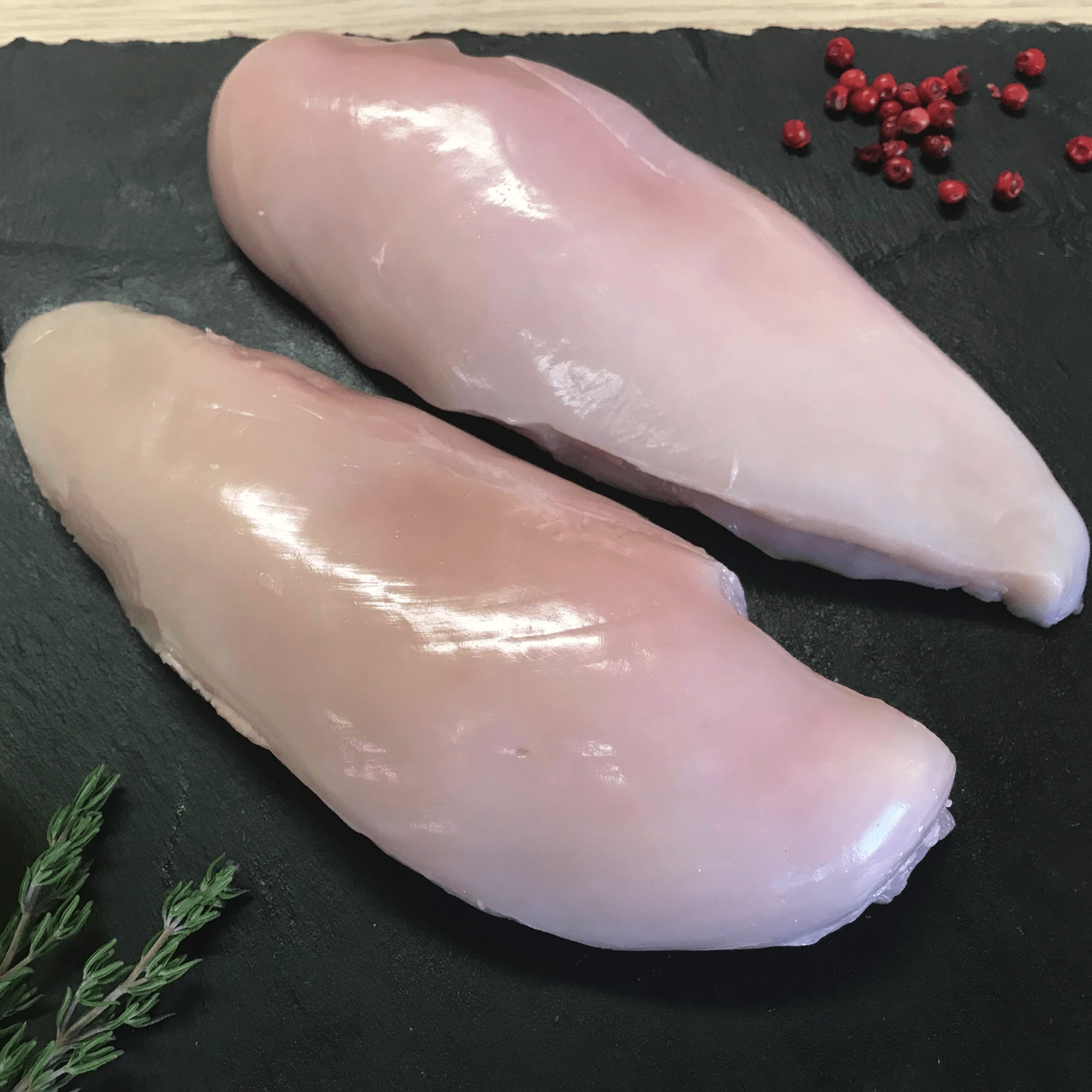 4 Filets de Poulet Fermier Label Rouge Blanc - 600g - Normandie				"