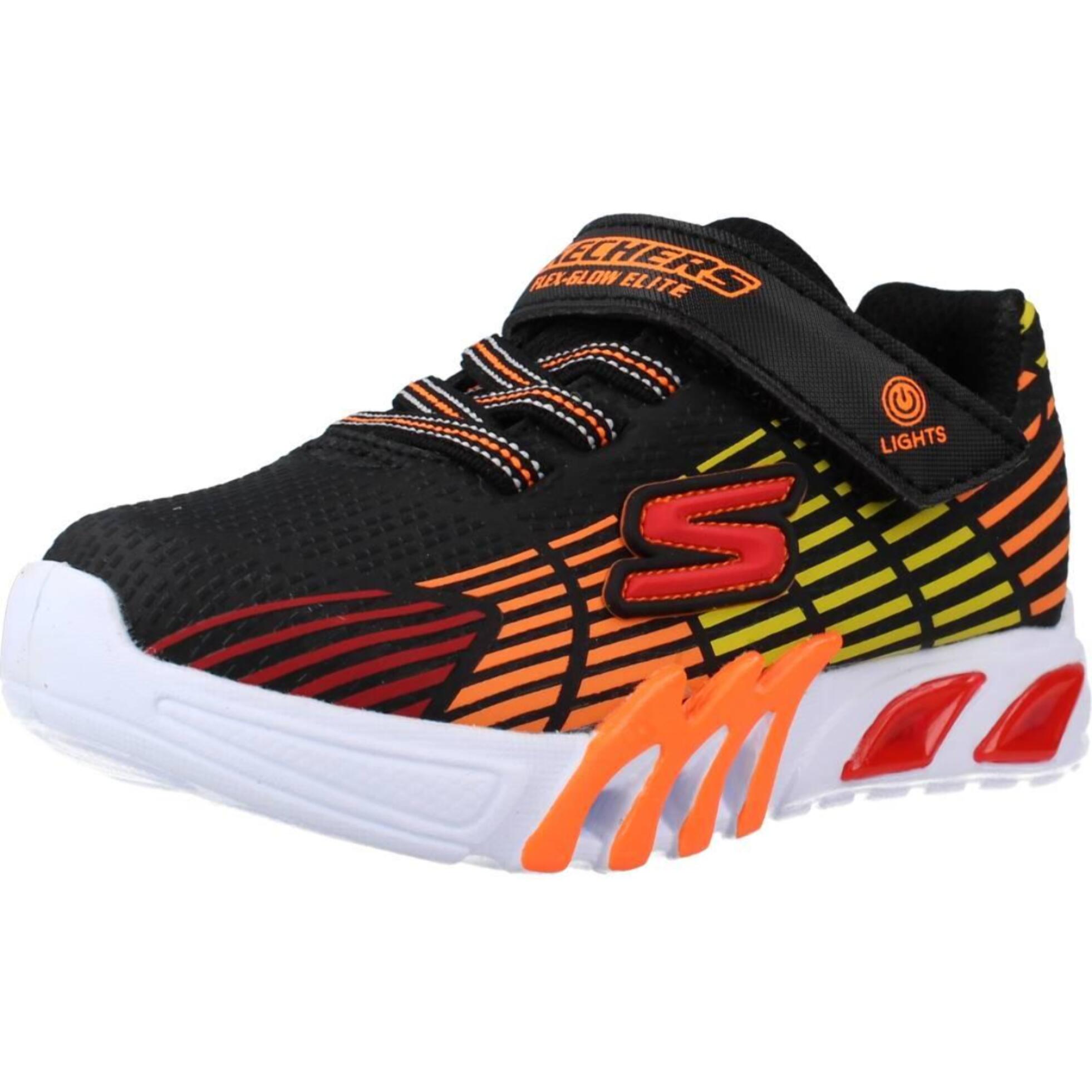 Zapatillas Niño Flex-glow Elite Negro