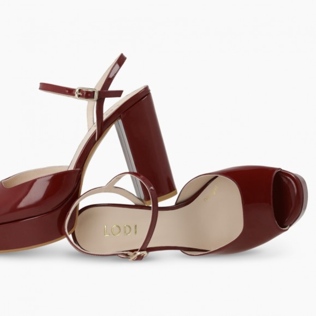 SANDALIAS BURDEOS POASON