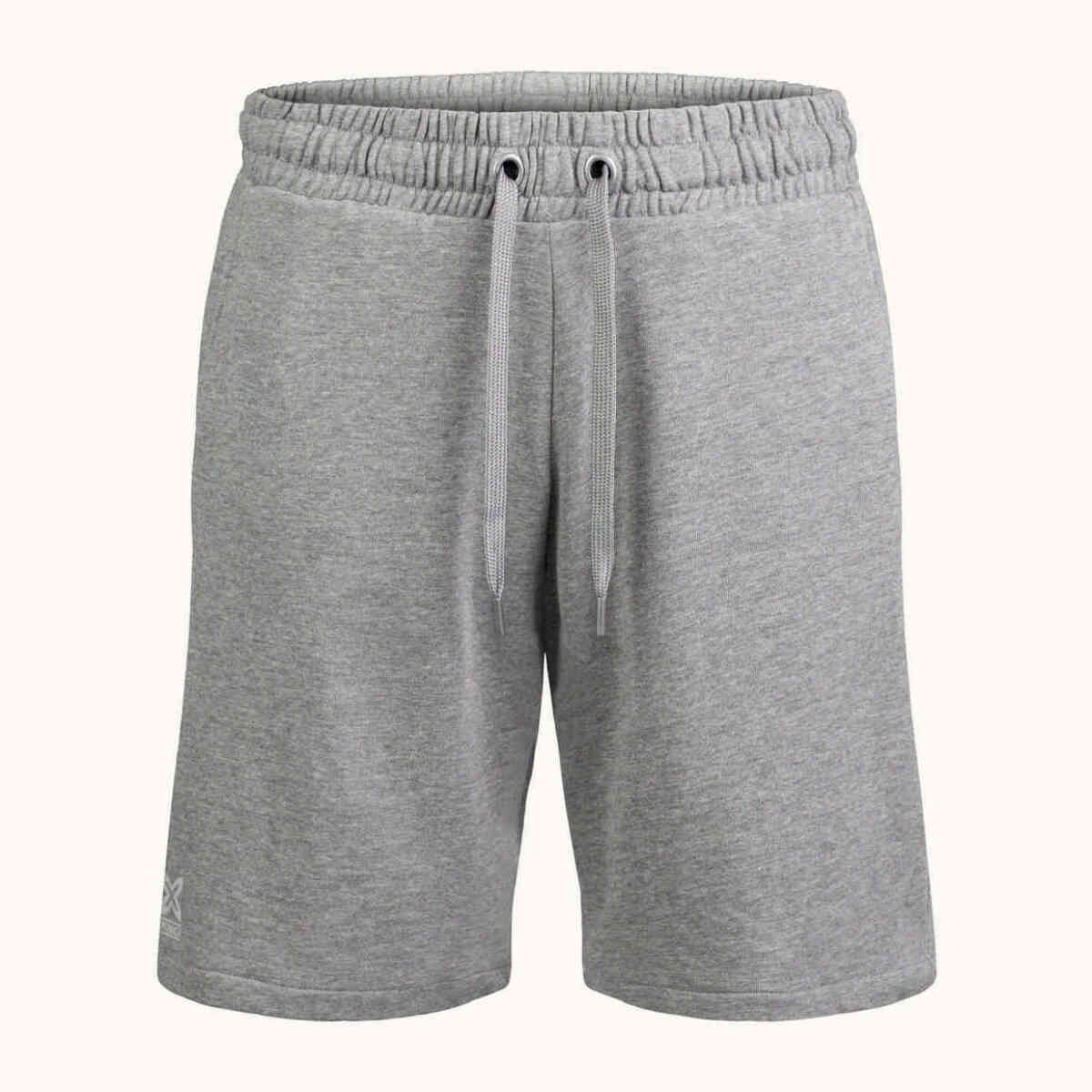 Pantalón corto MUNICH de algodón gris