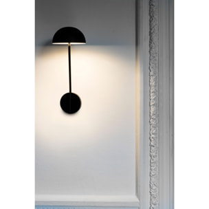 PURE Lampe applique noire et blanc cassé