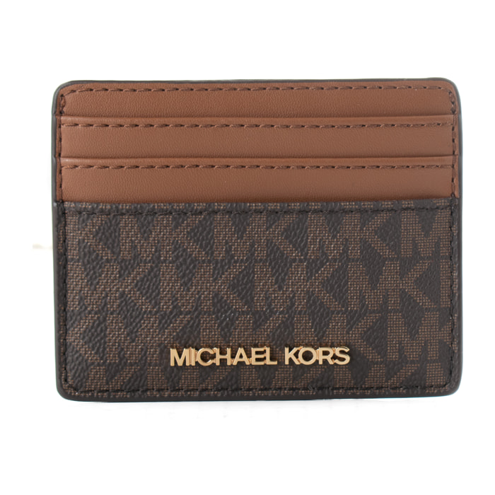 Michael Kors Tarjetero para Mujer 35F8GTVD3B-BROWNJet set travel