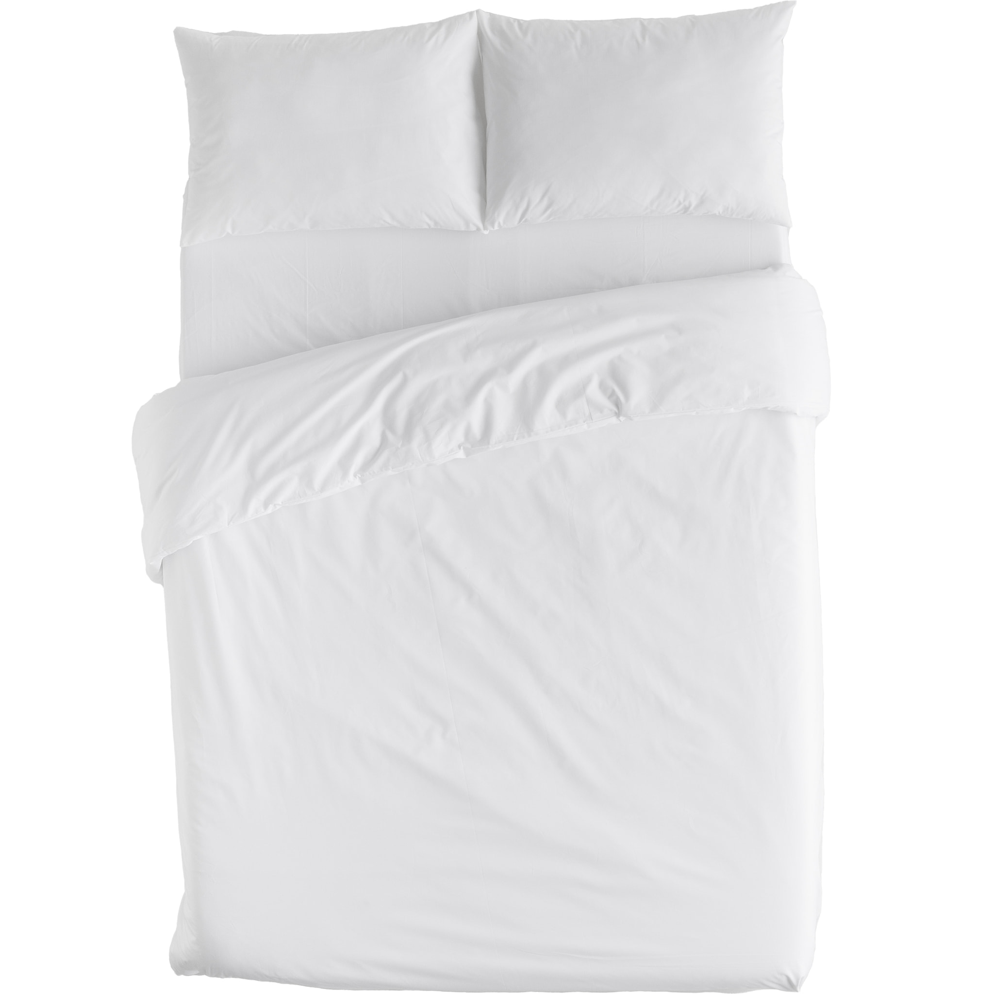 Housse de couette Blanc 100% coton 79 cm/2