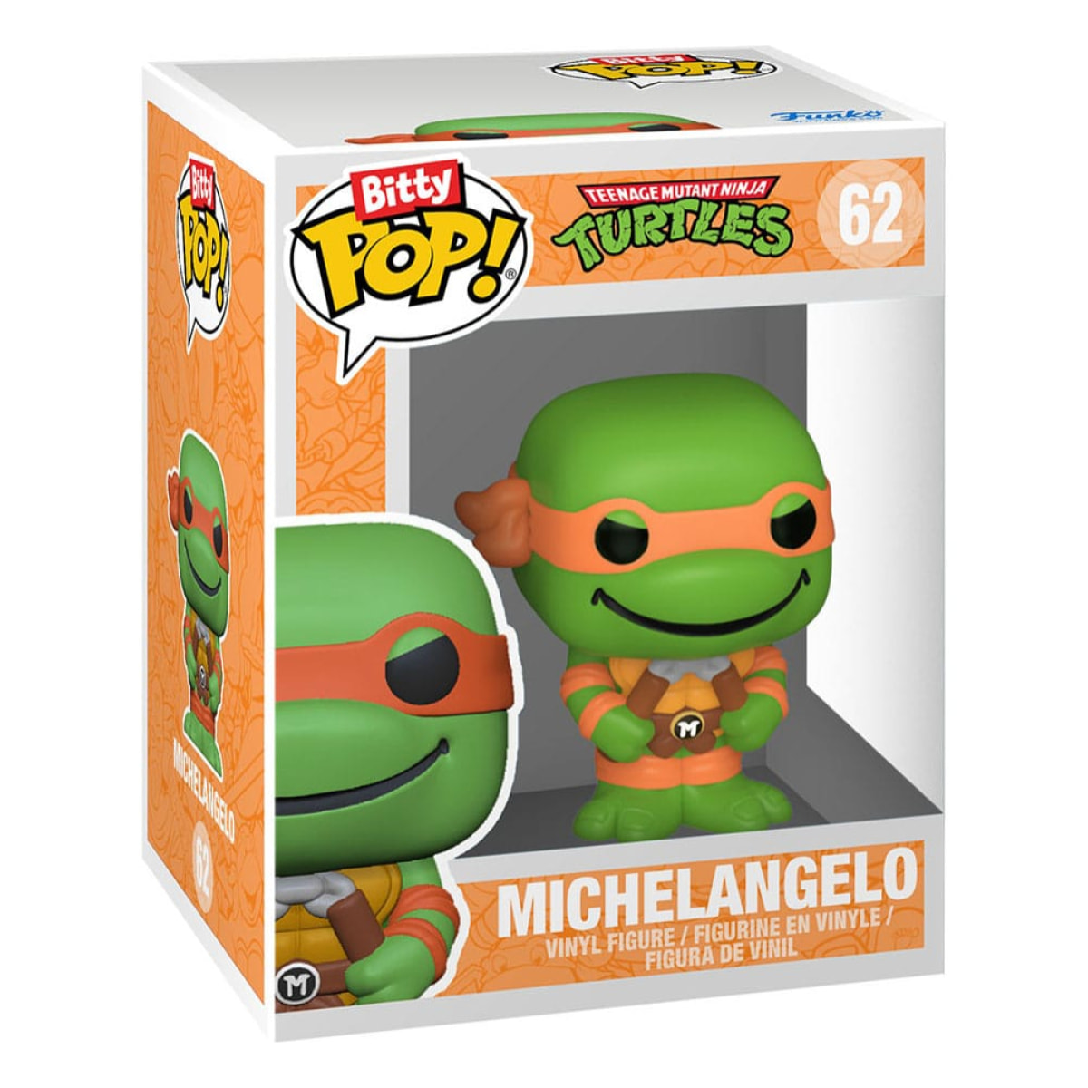 Tartarughe Ninja Bitty Pop! Vinile Figura 4-pack Leonardo 2,5 Cm Funko