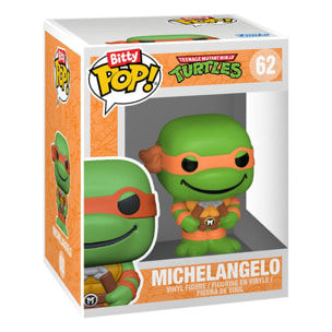 Tartarughe Ninja Bitty Pop! Vinile Figura 4-pack Leonardo 2,5 Cm Funko