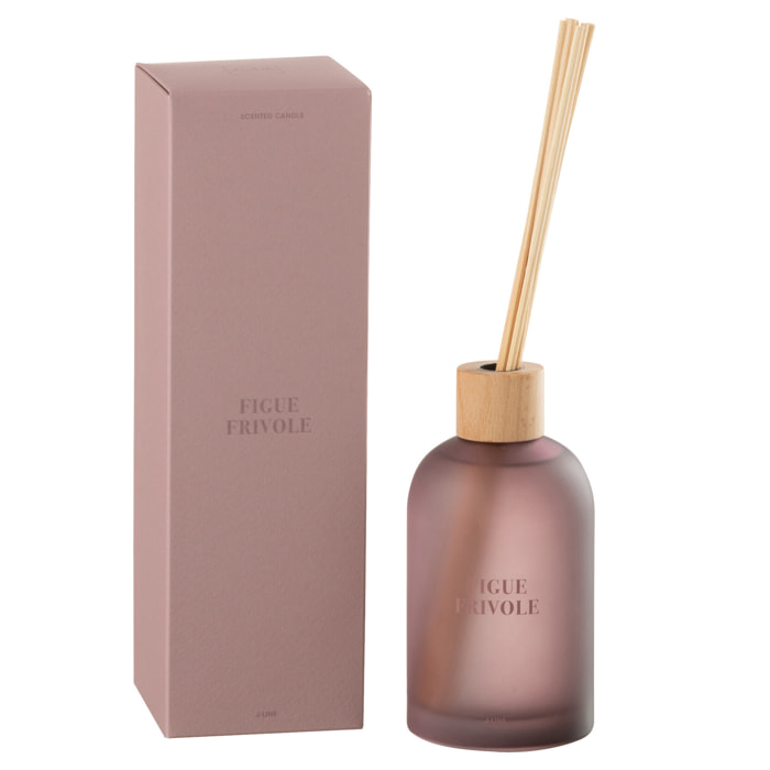 J-Line Bâtonnets parfumés Accords Essentiels - Figue Frivole - mauve - 250 ml